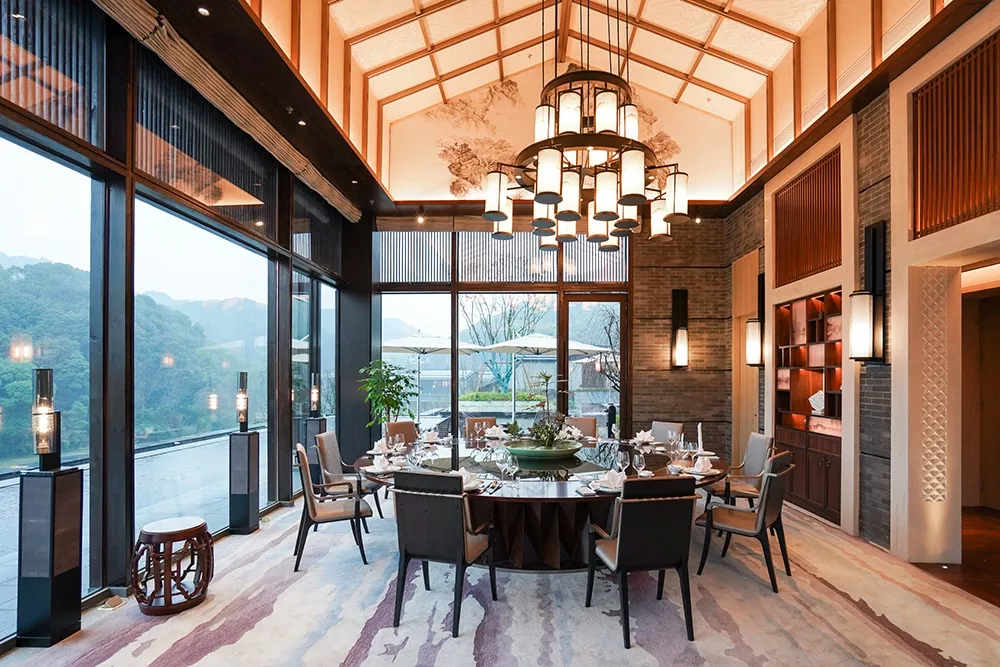 杭州湘湖逍遙莊園餐廳家具